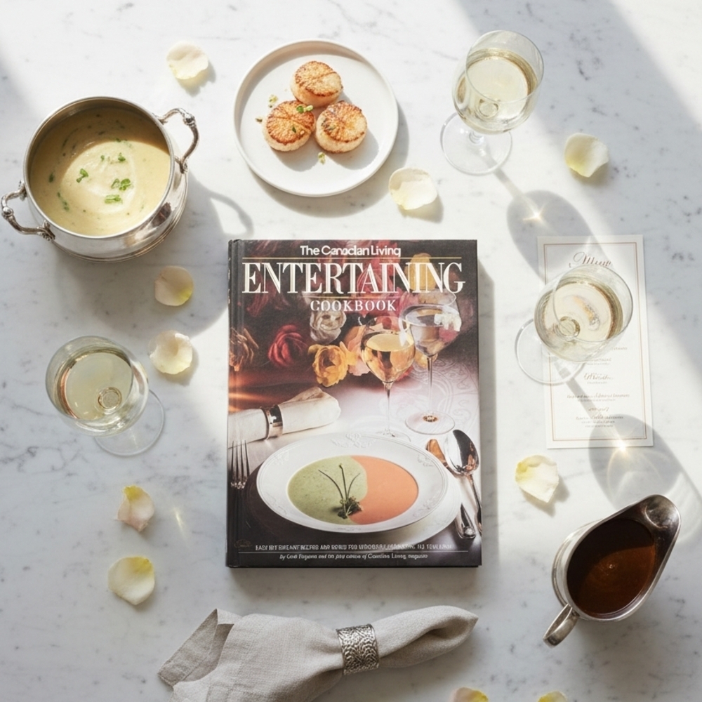 The Canadian Living Entertaining Cookbook Recipes Menus Full Color Hosting Guide
